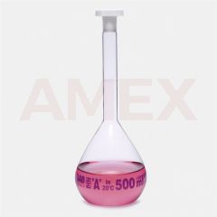 Baloane cotate ISOLAB cu slif NS 12/21, 50 ml, clasa A, 2 buc