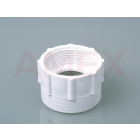 Adaptor filet interior / interior din PP, 63 mm, alb