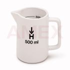 Cana de laborator din portelan Haldenwanger, 1000 ml