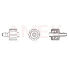 Conectoare ROTILABO ROTH pentru furtunuri, 3.2 mm, 10 buc