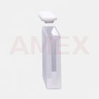 Cuvete semi-micro ISOLAB din sticla de cuart, 190 - 2500 nm, 7 ml, 2 buc