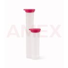 Eprubete ROTH cu capac atasat, culoare roz, 5 ml, 16 mm