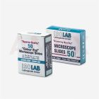 Lame pentru microscop ISOLAB, model economic, margini slefuite 90°, 2500 bucati