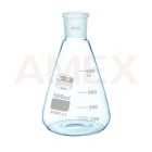 Pahare Erlenmeyer Assistent Basic cu slif NS 24/29, 50 ml, 10 buc