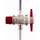 Robineti ROTH din PTFE cu o singura cale, 8*2.5 mm