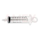 Seringa de unica folosinta ROTH SOL-M cu racord pentru cateter, 100 ml