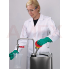 Pompa manuala pentru solventi Burkle, pentru canistre de staniol, 10 l / minut