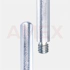 Tija de sustinere ISOLAB din otel inoxidabil, lungime 750 mm