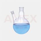 Balon cu fund rotund ISOLAB, slif central NS 29/32, slif lateral NS 29/32, 100 ml