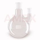 Balon cu fund rotund ROTH cu doua gaturi, 1000 ml