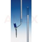 Biurete Mohr ROTH cu dunga Schellbach, cu robinet lateral cu supapa, 10 ml, 2 buc