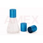 Capace rosii ROTH Erlenmeyer-CAP din aluminiu, 37/39 mm,10 buc