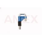 Clema albastra ROTH din PVDF, 10 mm