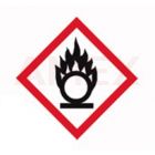 Etichete substante periculoase ROTH, simbol oxidant, 22*22 mm, 250 buc