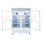 Frigider CoolMed CMG500 cu usa din sticla, 480 l, 2 - 8 °C