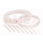 Furtun transparent ROTH Rotilabo realizat din FEP, exterior 12 mm / 5 m
