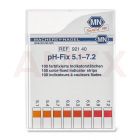 Hartie indicatoare de pH Roth ambalata in cutie din plastic, pH 5.1 - 7.2