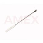 Micro-spatula cu lingura ROTH din otel Remanit 4301, L 150 mm, 30 5 mm