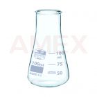 Pahare Erlenmeyer Assistent Basic cu gat larg, 50 ml, 10 bucati