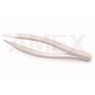 Penseta dreapta din PTFE ROTH cu varf ascutit, 150 mm