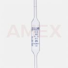 Pipete volumetrice ISOLAB, 4 ml, clasa AS, 10 buc