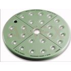 Placa pentru exsicator Nalgene, 230 mm