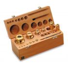 Set greutati de calibrare ROTH cu certificat, clasa M2, 1 - 1000 g