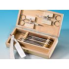 Set mixt disectie ROTH ustensile de laborator, 9 piese