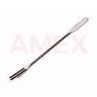Spatula dubla Hammacher, pentru cantarire L 120 mm, 28*6 mm