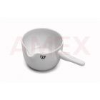 Vas de evaporare Haldenwanger cu maner, 80 ml, 63 mm